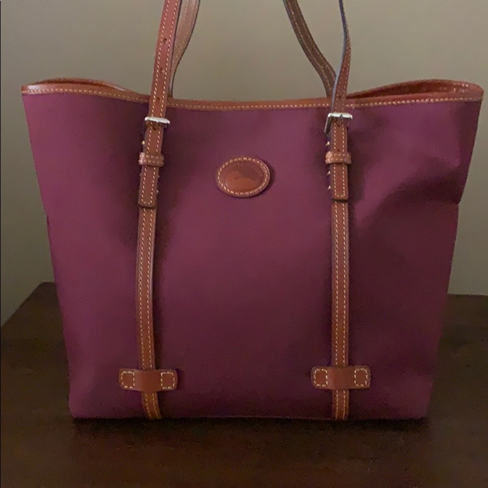 Dooney and bourke canvas tote